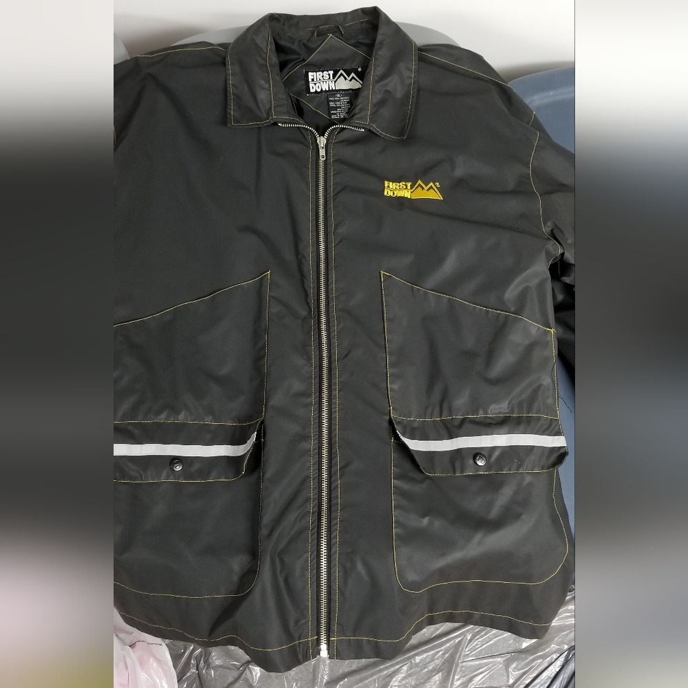 First Down rain jacket men's size XL